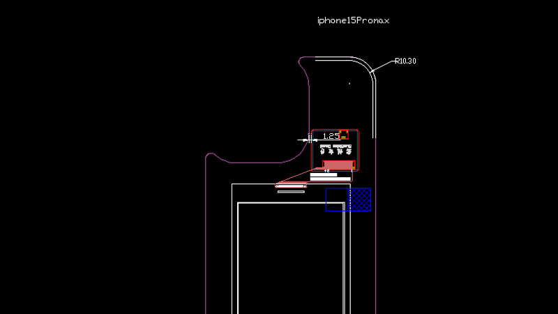 iPhone 15 pro max 墨水屏nfc手機(jī)殼 設(shè)計(jì)